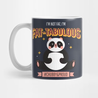 Fat-Tabulous Panda Bear Mug